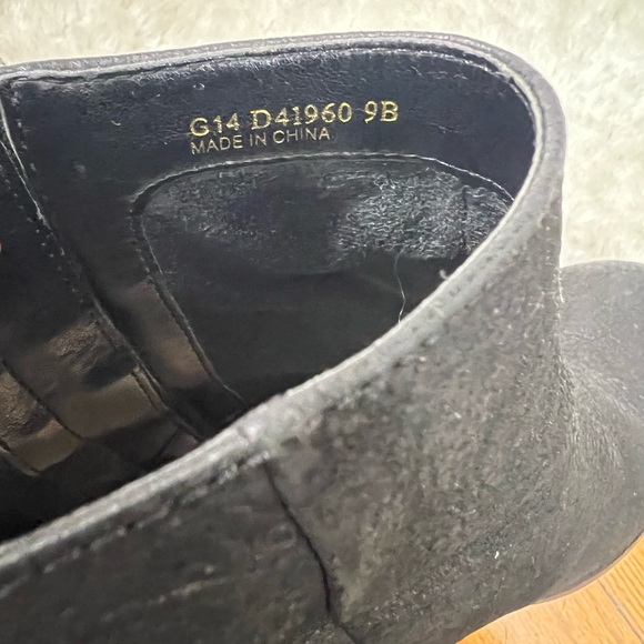 Cole Haan Grand OS Nubuck Davenport Black Leather  Ankle Boots Size 9 - Picture 11 of 14